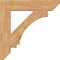 Ekena Millwork Imperial Slat Smooth Bracket, Western Red Cedar, 5 1/2"W x 32"D x 32"H BKT06X32X32IMP06SWR - alternate 4